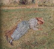 Camille Pissarro, farm girls